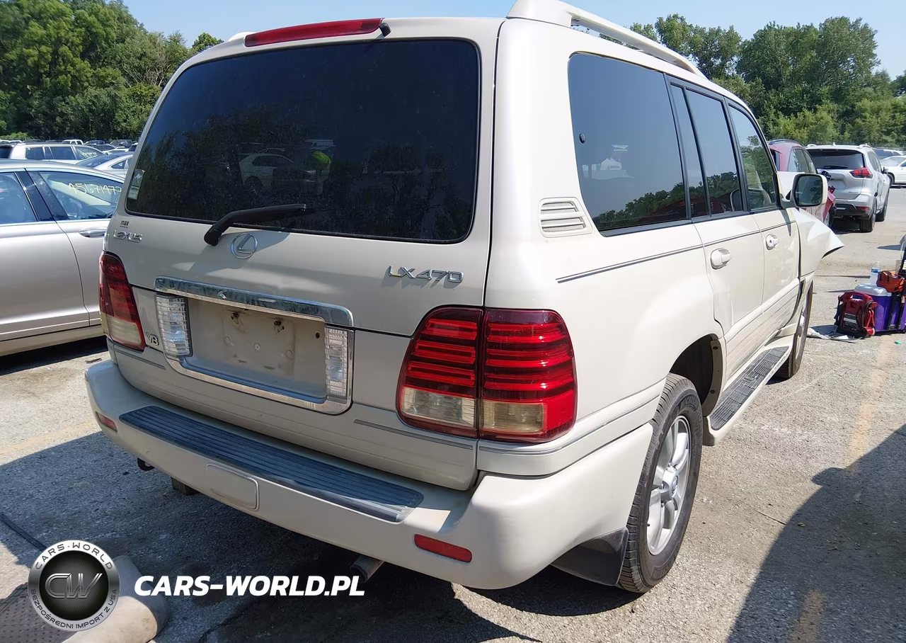 2004 Lexus Lx 470 VIN:JTJHT00W343543228 - 4