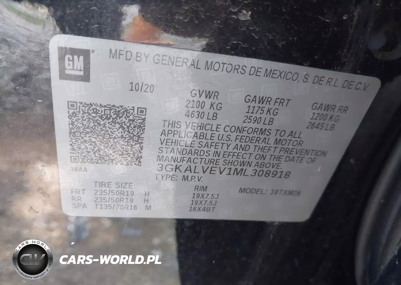 2021 GMC Terrain Awd Slt VIN:3GKALVEV1ML308918 - 9