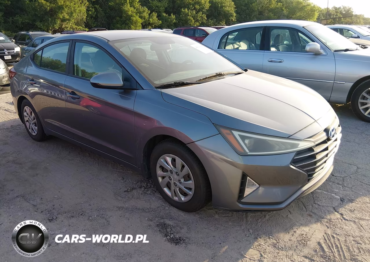 2019 Hyundai Elantra Se VIN:KMHD74LF7KU848842 - 1