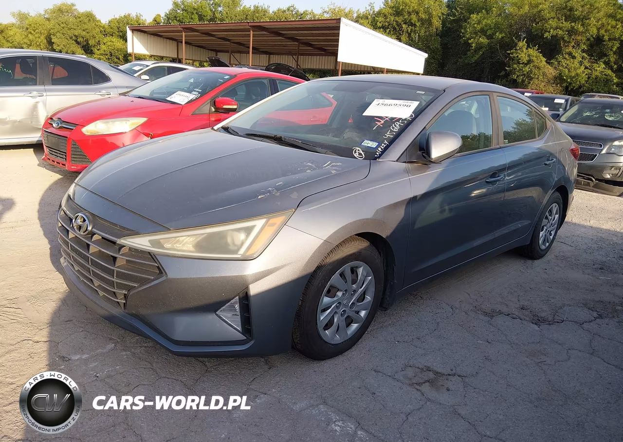 2019 Hyundai Elantra Se VIN:KMHD74LF7KU848842 - 2