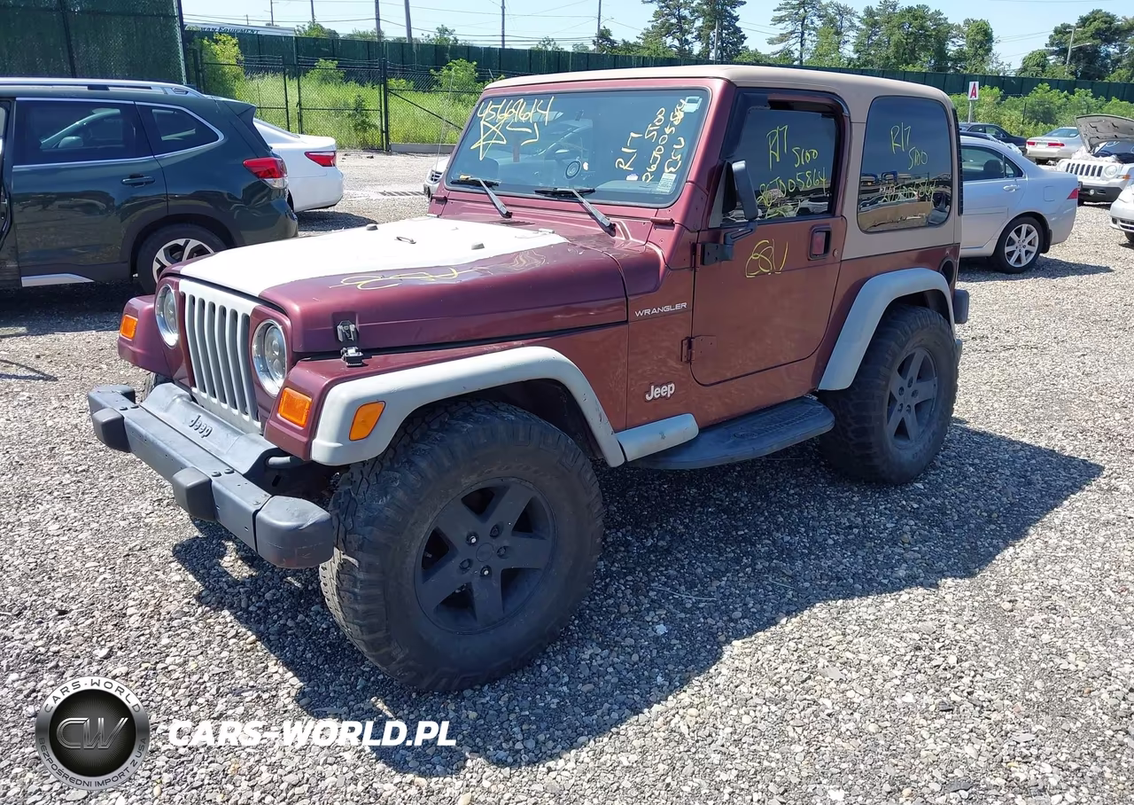 2002 Jeep Wrangler Se VIN:1J4FA29P22P739491 - 2