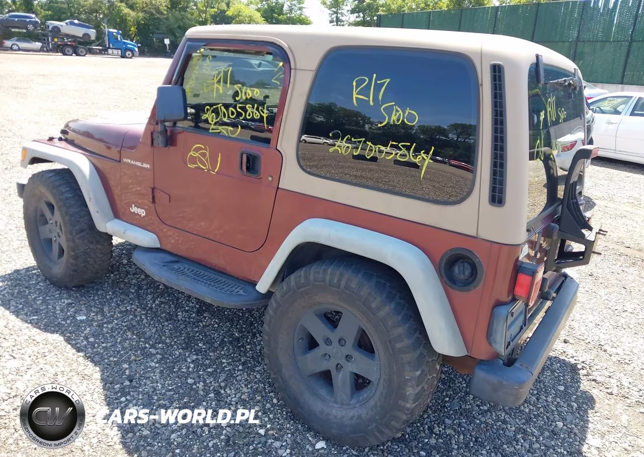 2002 Jeep Wrangler Se VIN:1J4FA29P22P739491 - 3