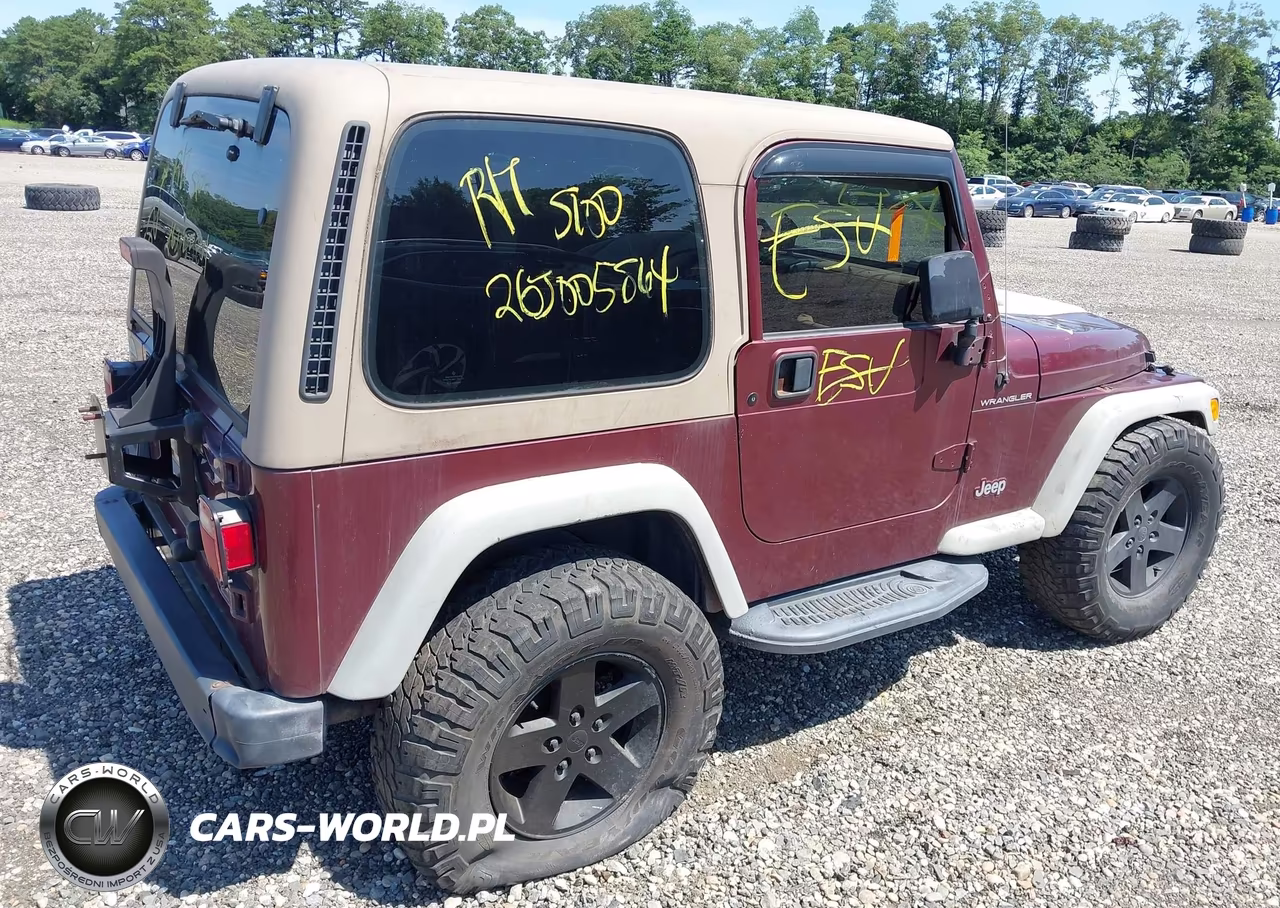 2002 Jeep Wrangler Se VIN:1J4FA29P22P739491 - 4
