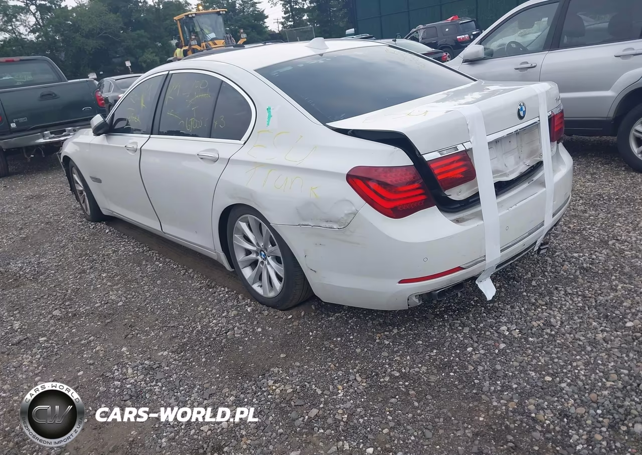 2014 BMW 740I VIN:WBAYA6C56ED144417 - 3