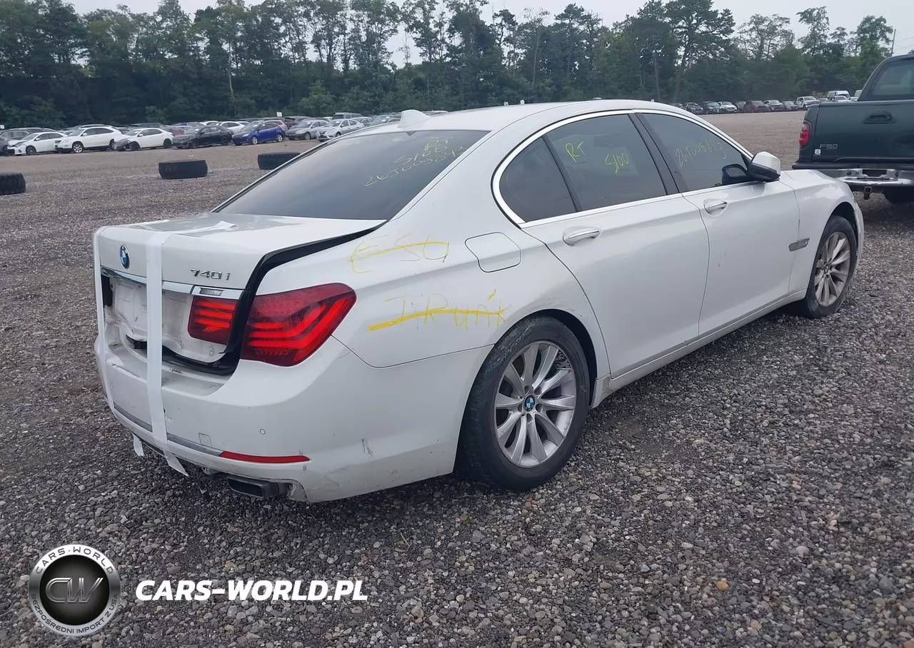 2014 BMW 740I VIN:WBAYA6C56ED144417 - 4