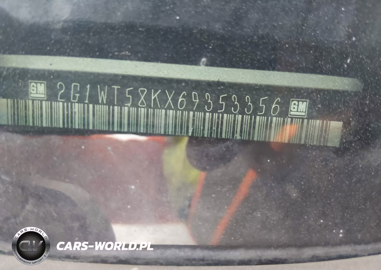CHEVROLET IMPALA VIN:2G1WT58KX69353356 - 9