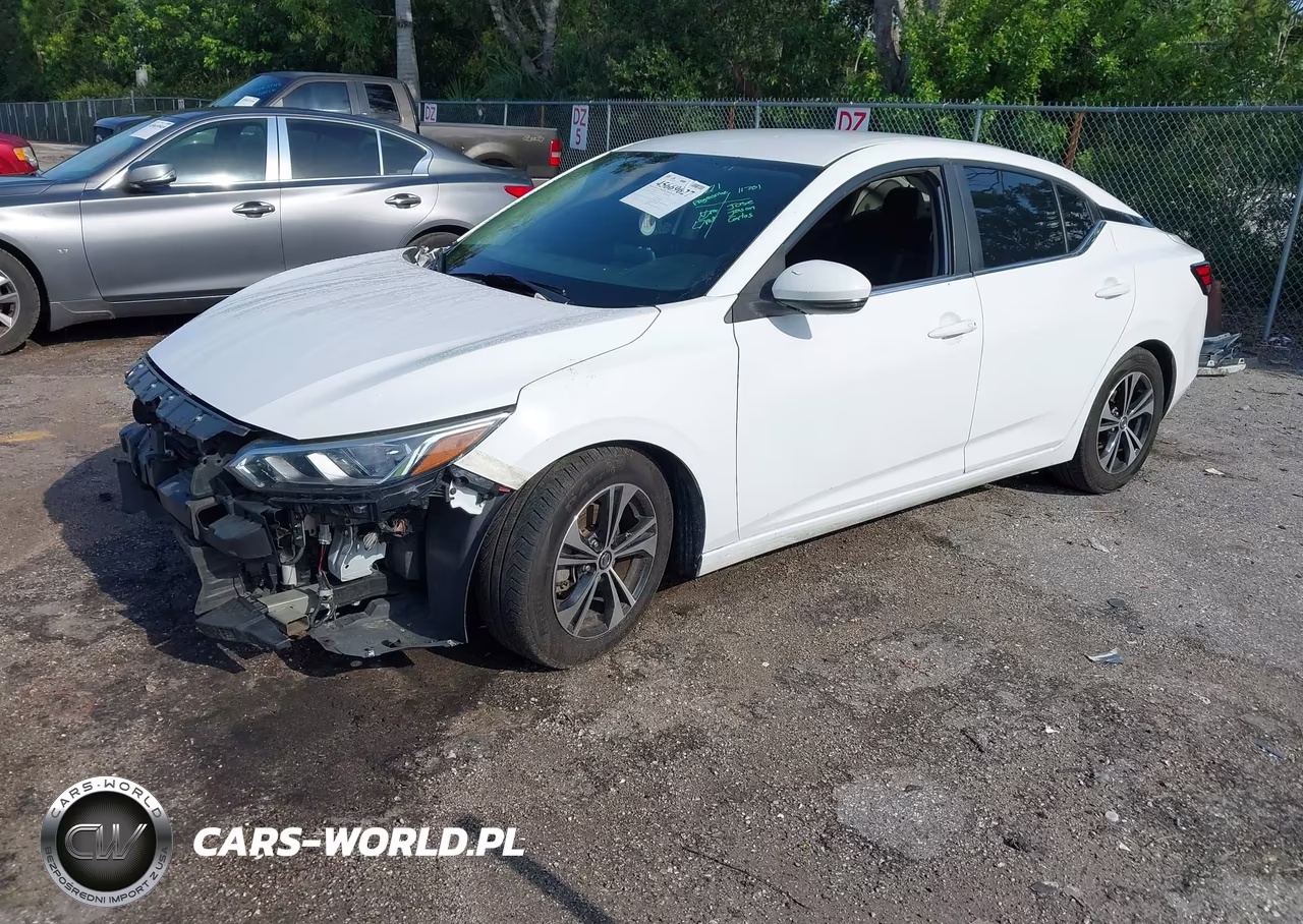 2020 Nissan Sentra Sv Xtronic Cvt VIN:3N1AB8CVXLY220280 - 2