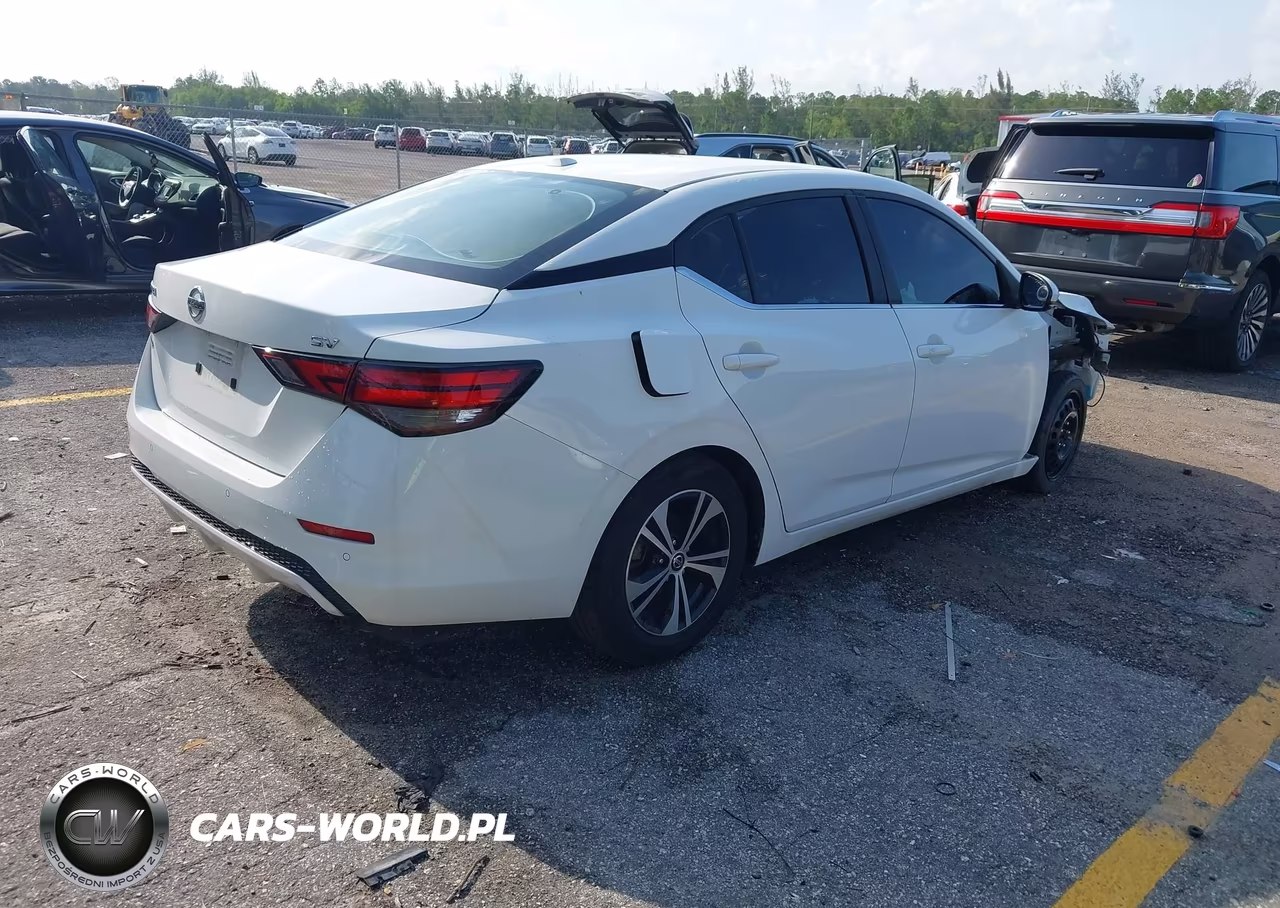 2020 Nissan Sentra Sv Xtronic Cvt VIN:3N1AB8CVXLY220280 - 4