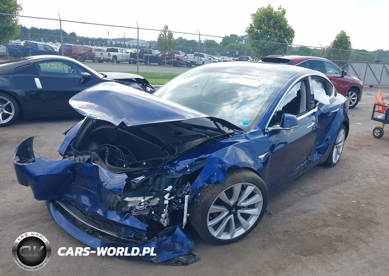 2020 Tesla Model 3 Long Range Dual Motor All-Wheel Drive VIN:5YJ3E1EBXLF589045 - 2