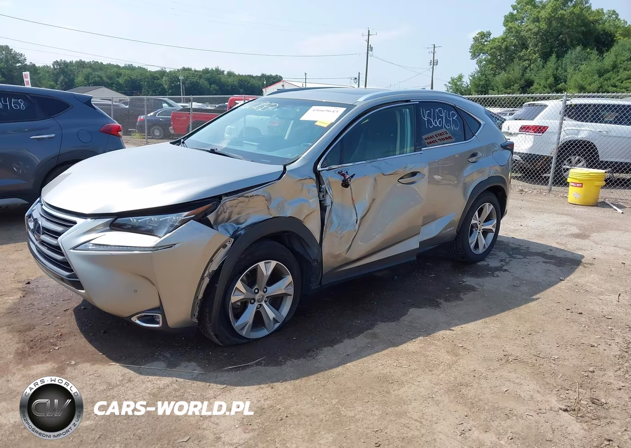 2017 Lexus Nx 300H VIN:JTJBJRBZ9H2055758 - 2