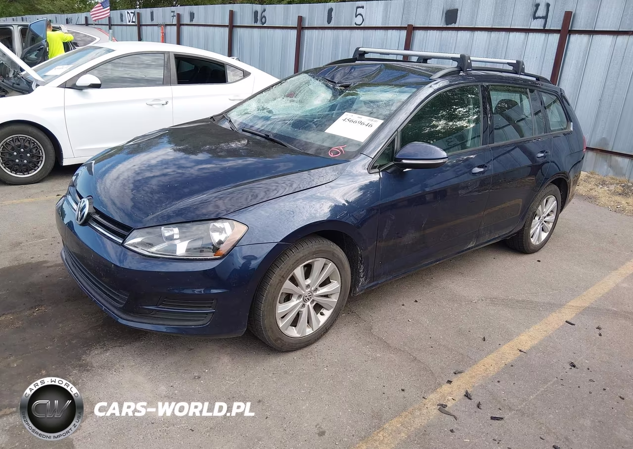 2017 Volkswagen Golf Sportwagen Tsi S VIN:3VW017AU8HM509198 - 2
