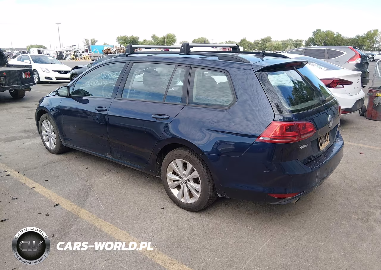 2017 Volkswagen Golf Sportwagen Tsi S VIN:3VW017AU8HM509198 - 3