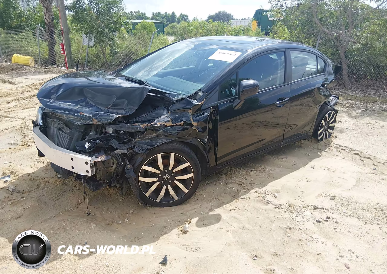 2015 Honda Civic Ex-L VIN:19XFB2F9XFE027860 - 2