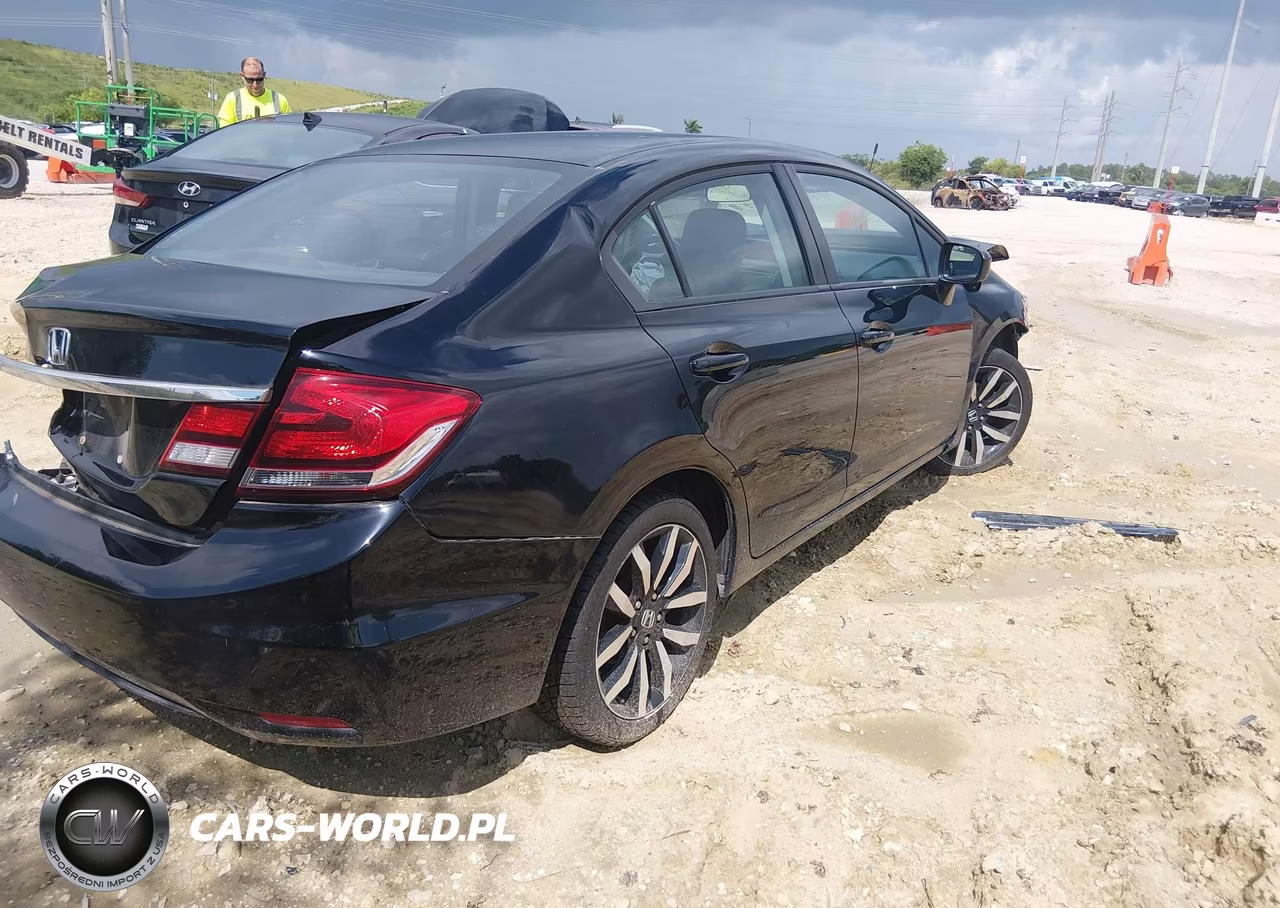 2015 Honda Civic Ex-L VIN:19XFB2F9XFE027860 - 4