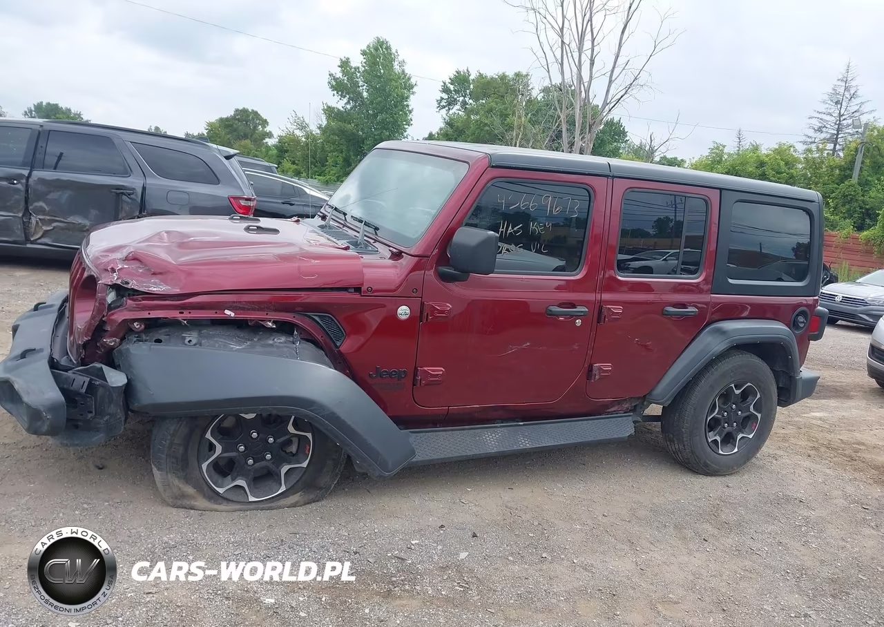 2021 Jeep Wrangler Unlimited Sport S 4X4 VIN:1C4HJXDN3MW707627 - 15