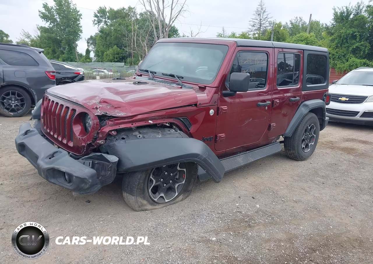 2021 Jeep Wrangler Unlimited Sport S 4X4 VIN:1C4HJXDN3MW707627 - 2