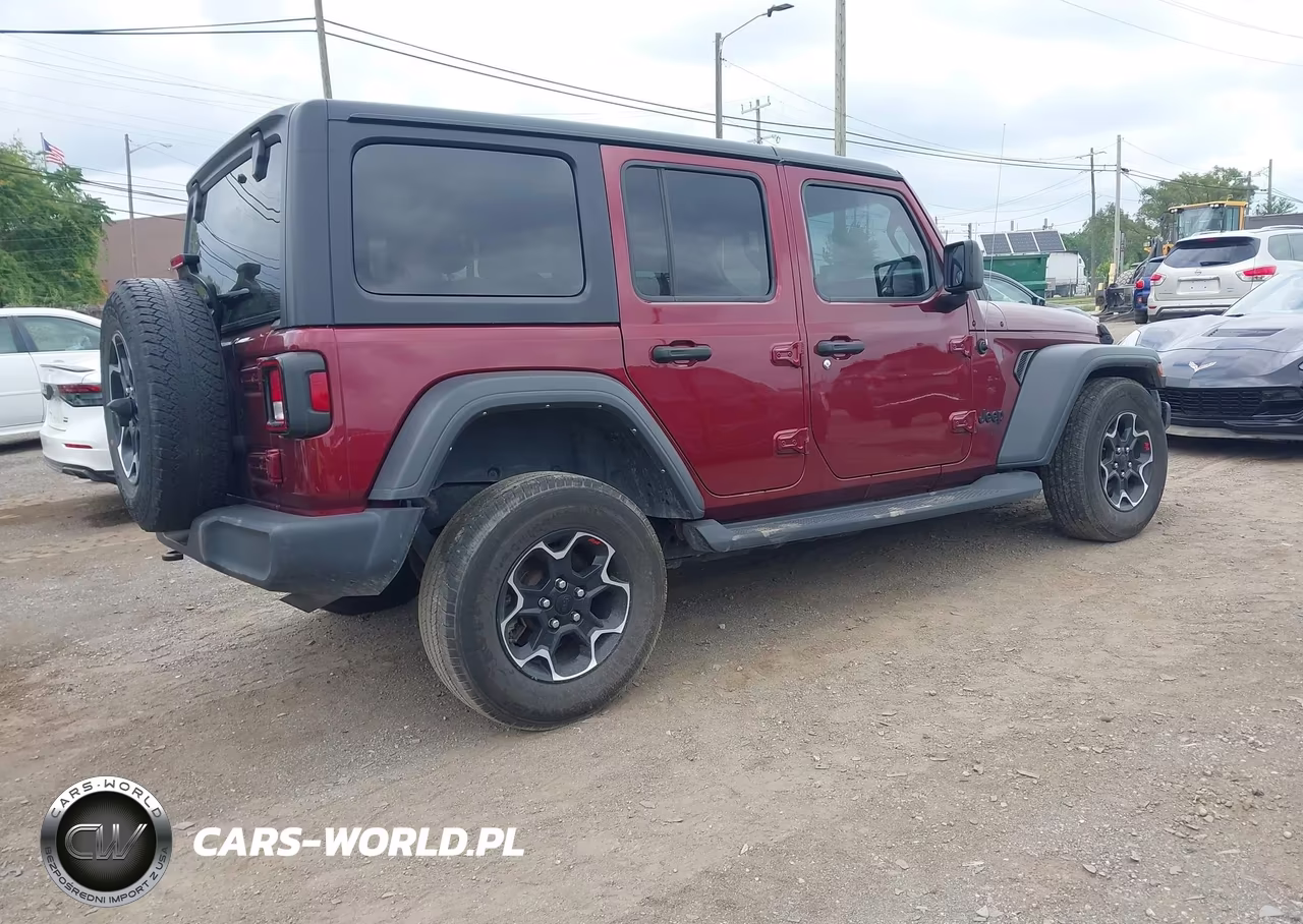 2021 Jeep Wrangler Unlimited Sport S 4X4 VIN:1C4HJXDN3MW707627 - 4