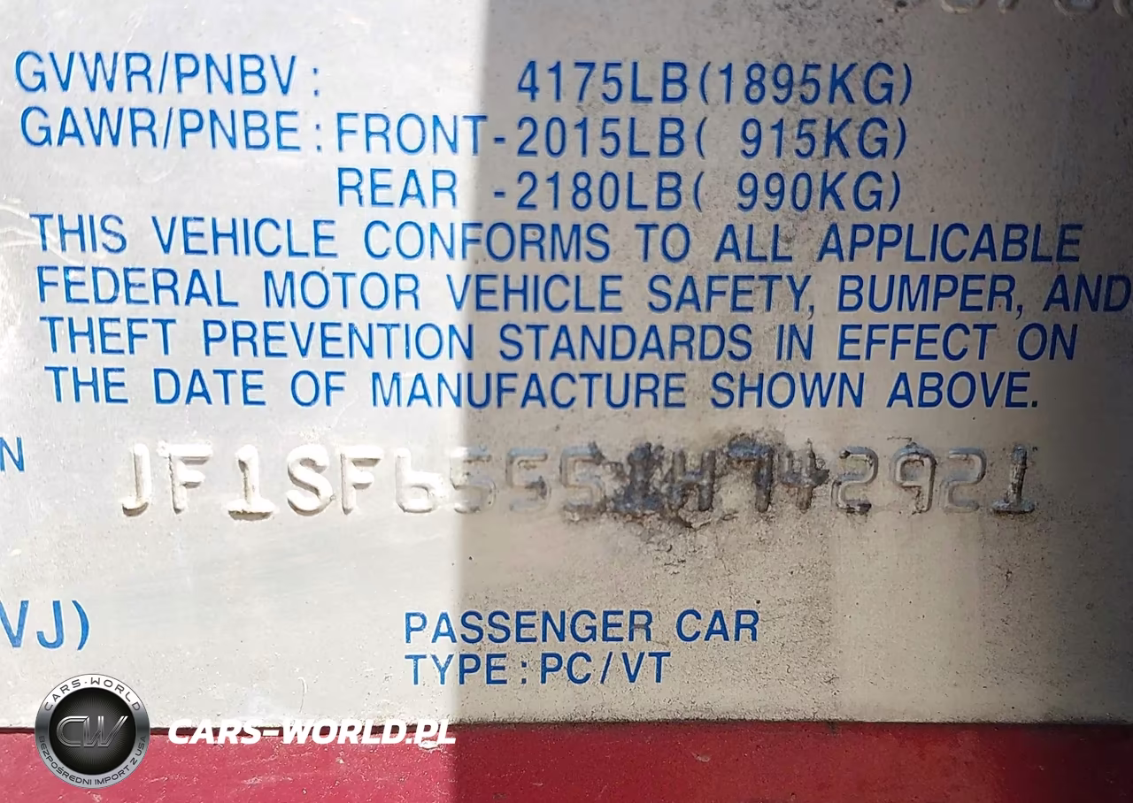 2001 Subaru Forester S VIN:JF1SF65551H742921 - 17