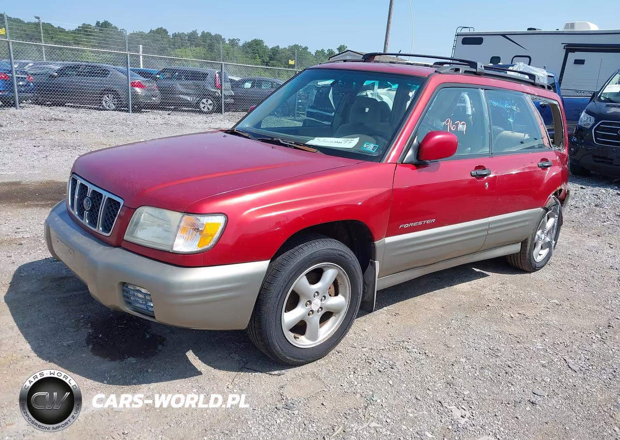 2001 Subaru Forester S VIN:JF1SF65551H742921 - 2