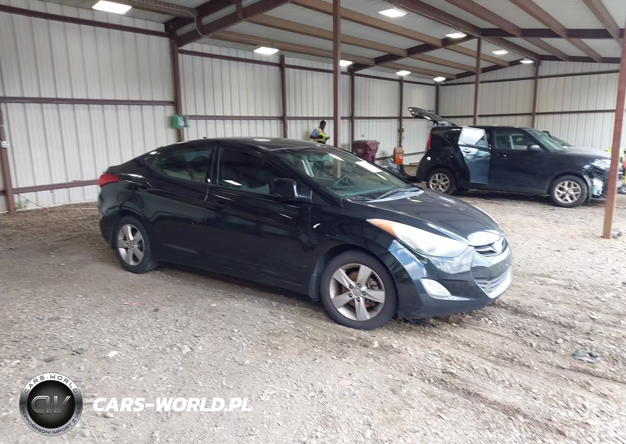 2013 Hyundai Elantra Gls VIN:5NPDH4AE4DH398298 - 1