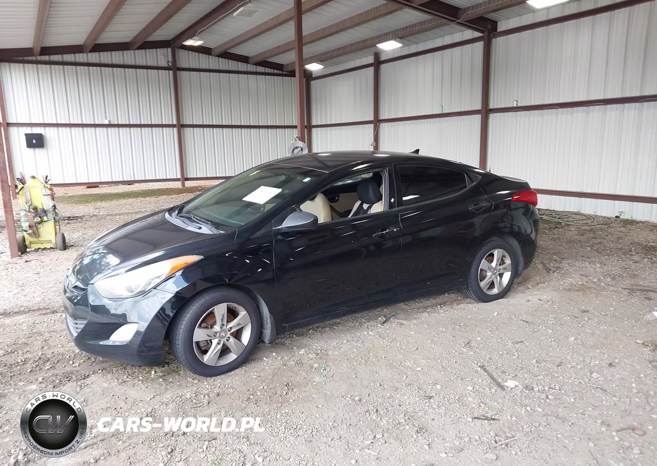 2013 Hyundai Elantra Gls VIN:5NPDH4AE4DH398298 - 2