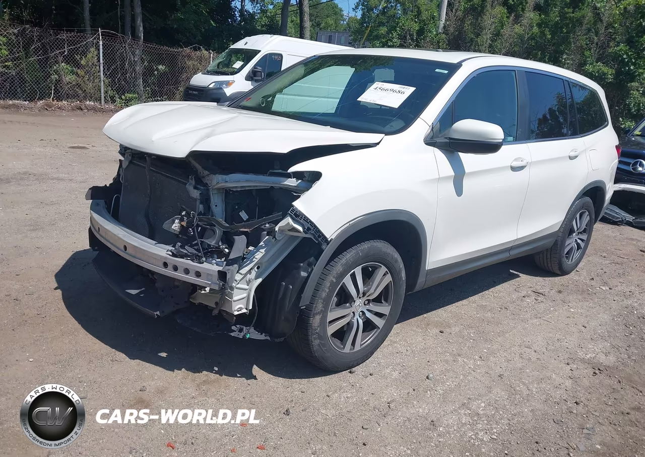 2018 Honda Pilot Ex-L VIN:5FNYF6H56JB020633 - 2