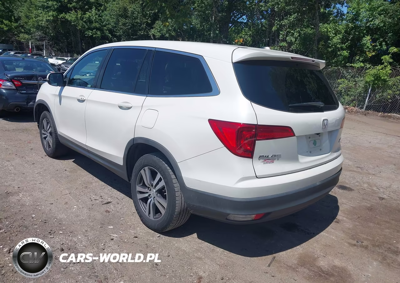 2018 Honda Pilot Ex-L VIN:5FNYF6H56JB020633 - 3