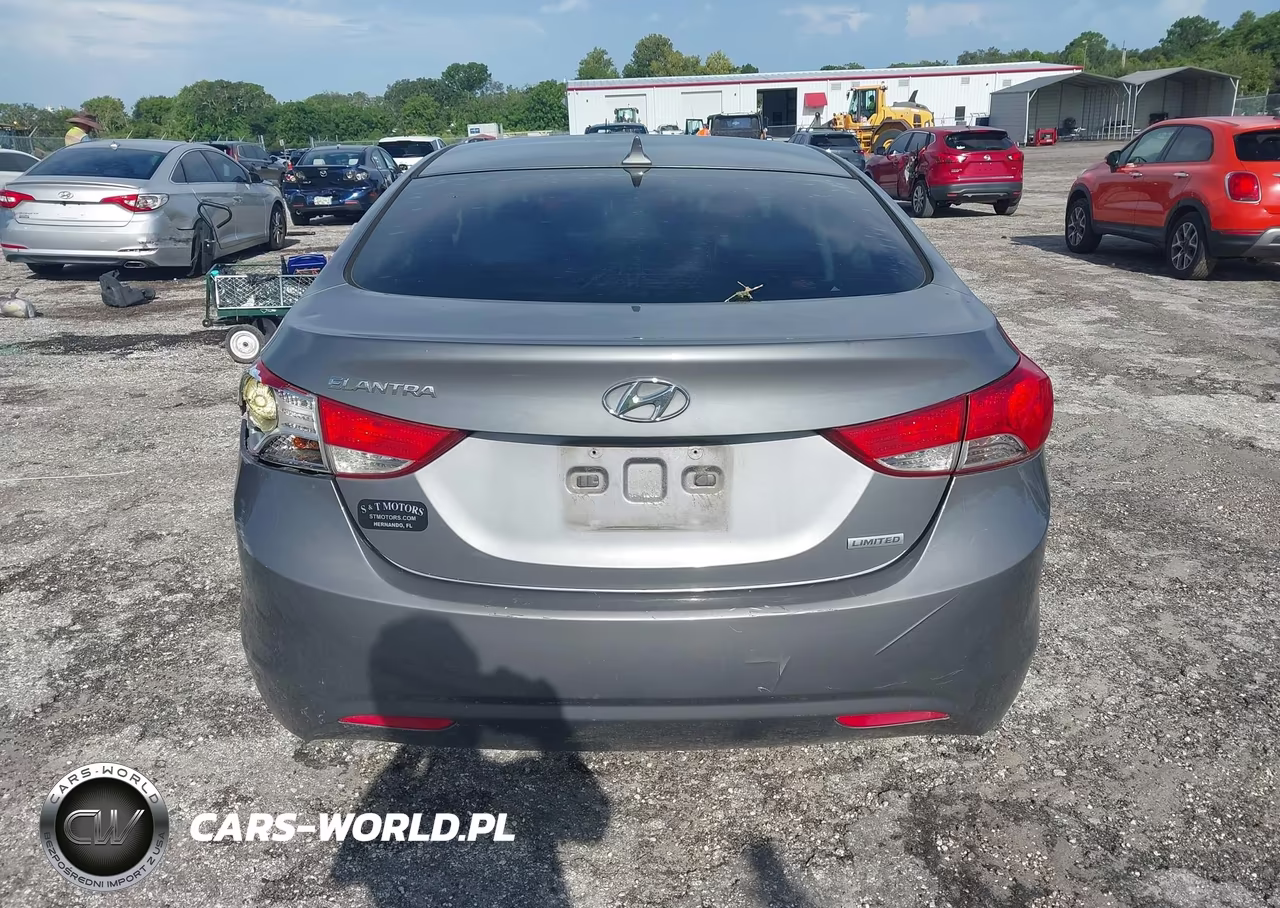 2012 Hyundai Elantra Limited VIN:5NPDH4AE1CH117878 - 16