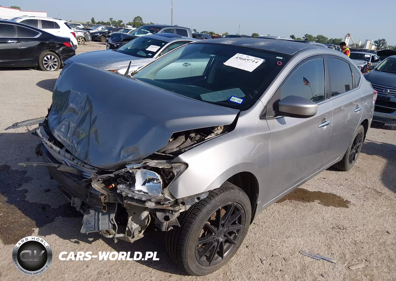 2014 Nissan Sentra Sv VIN:3N1AB7AP5EY306078 - 2