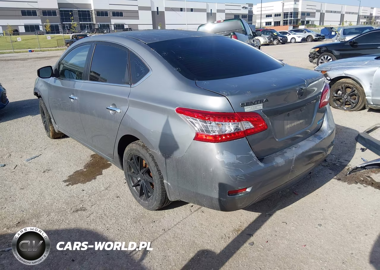 2014 Nissan Sentra Sv VIN:3N1AB7AP5EY306078 - 3