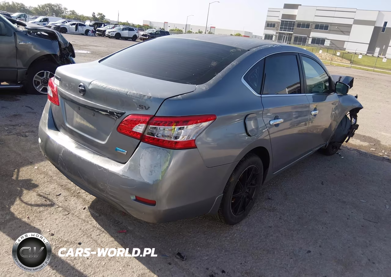 2014 Nissan Sentra Sv VIN:3N1AB7AP5EY306078 - 4