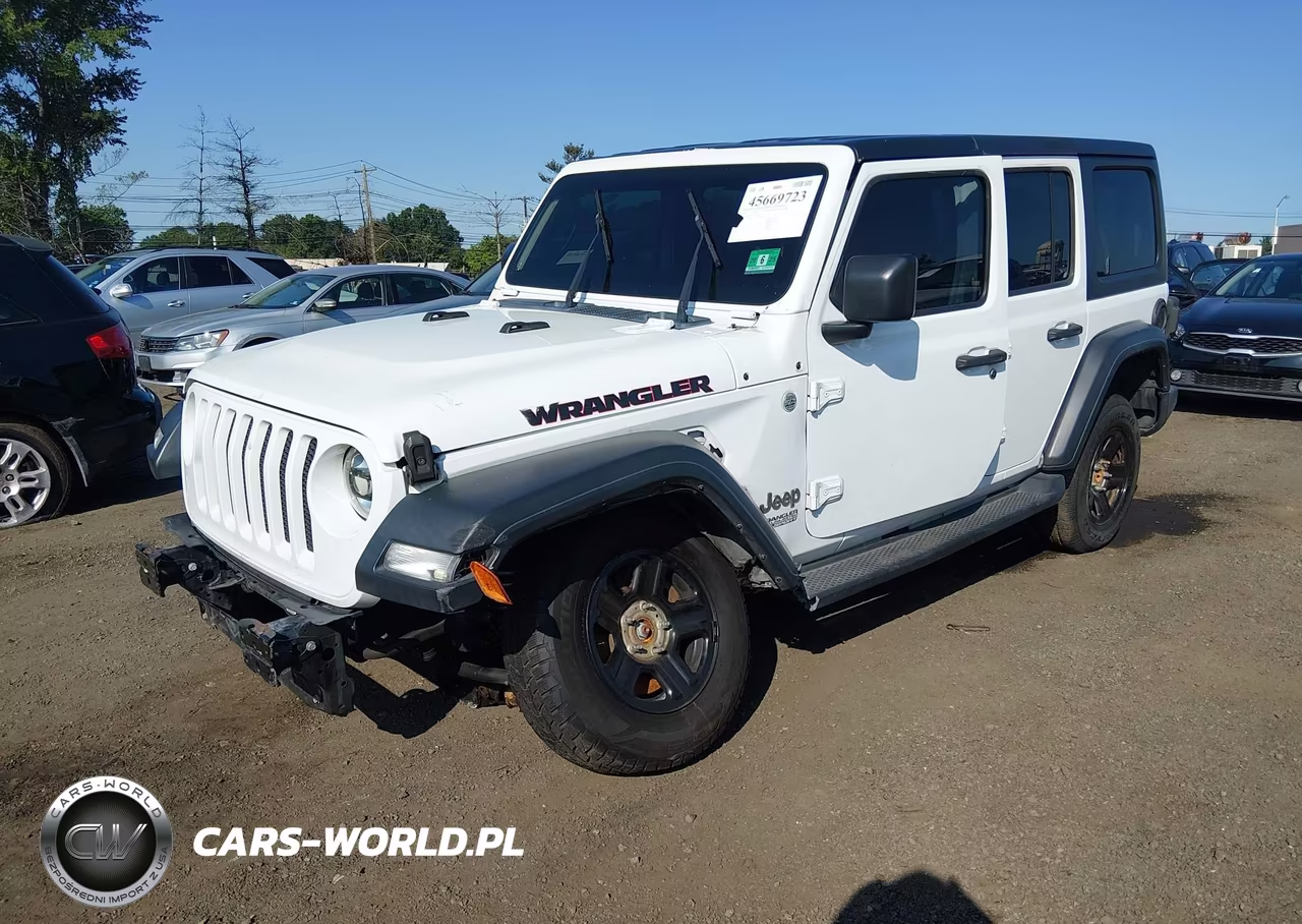 2018 Jeep Wrangler Unlimited Sport S 4X4 VIN:1C4HJXDG5JW115174 - 2