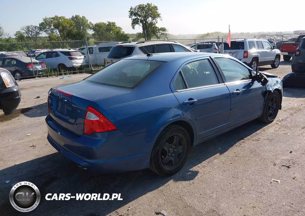 2010 Ford Fusion Se VIN:3FAHP0HAXAR324513 - 4