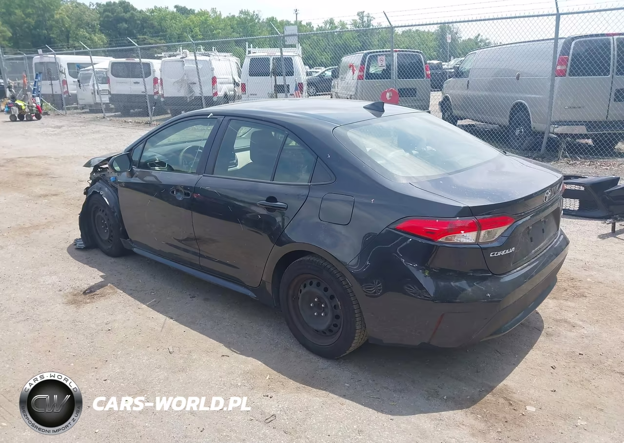 2021 Toyota Corolla Le VIN:JTDEPMAE8MJ142129 - 3