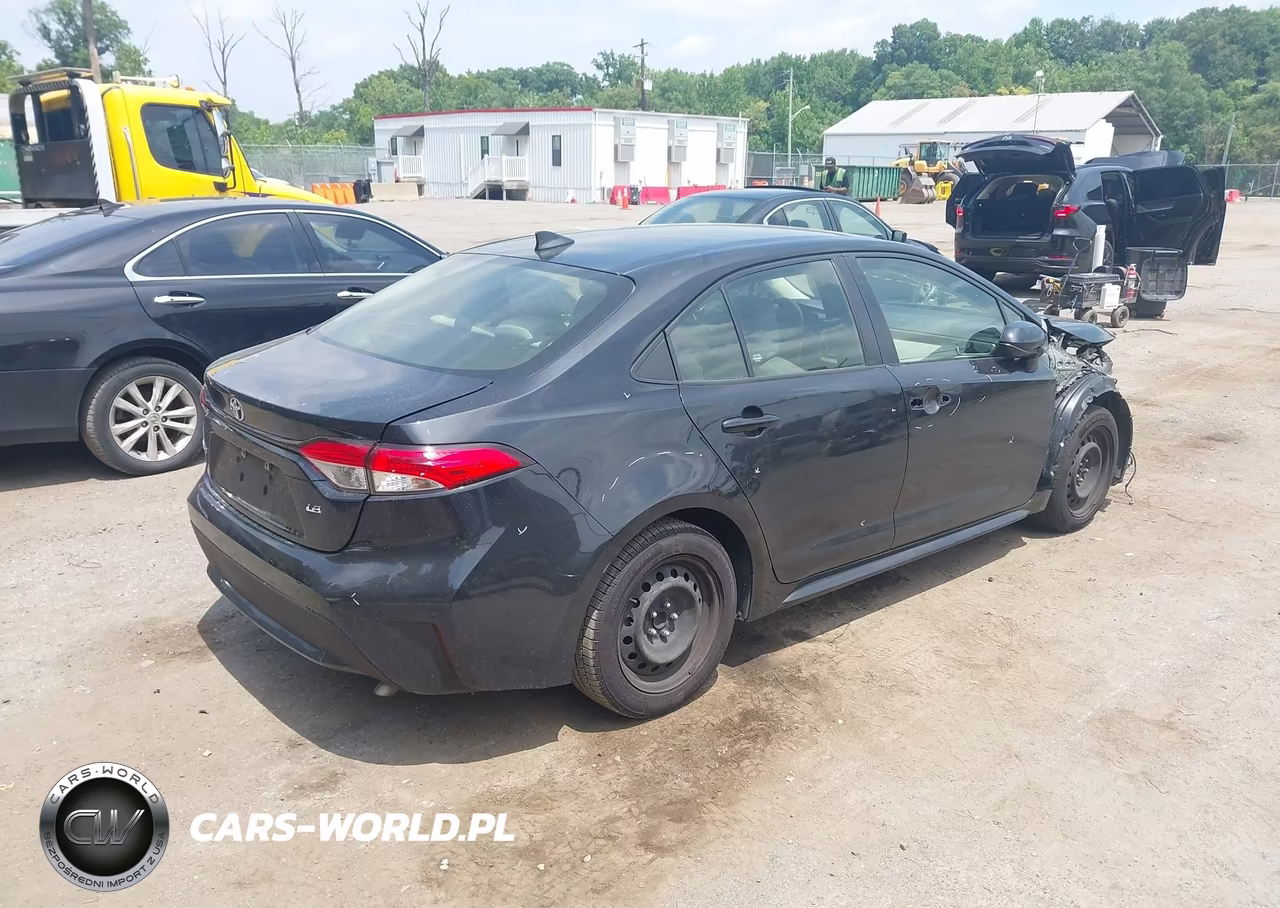 2021 Toyota Corolla Le VIN:JTDEPMAE8MJ142129 - 4