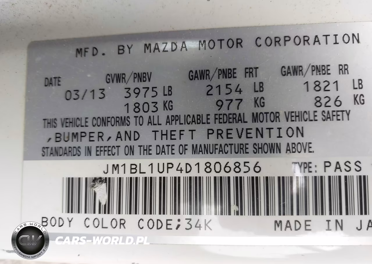 2013 Mazda Mazda3 I Sport VIN:JM1BL1UP4D1806856 - 9