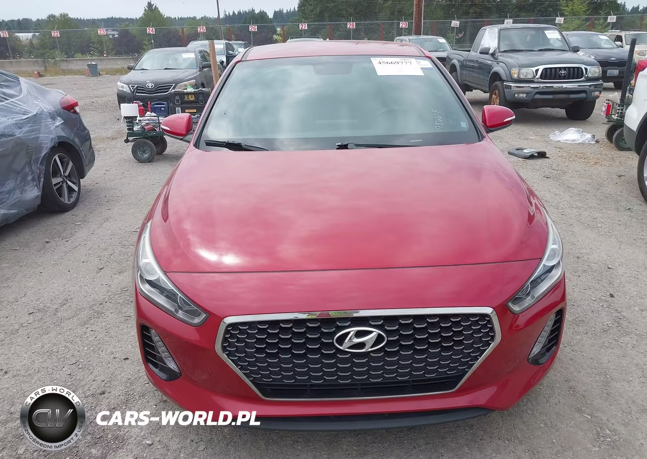 2018 Hyundai Elantra Gt Sport VIN:KMHH55LC4JU020037 - 12