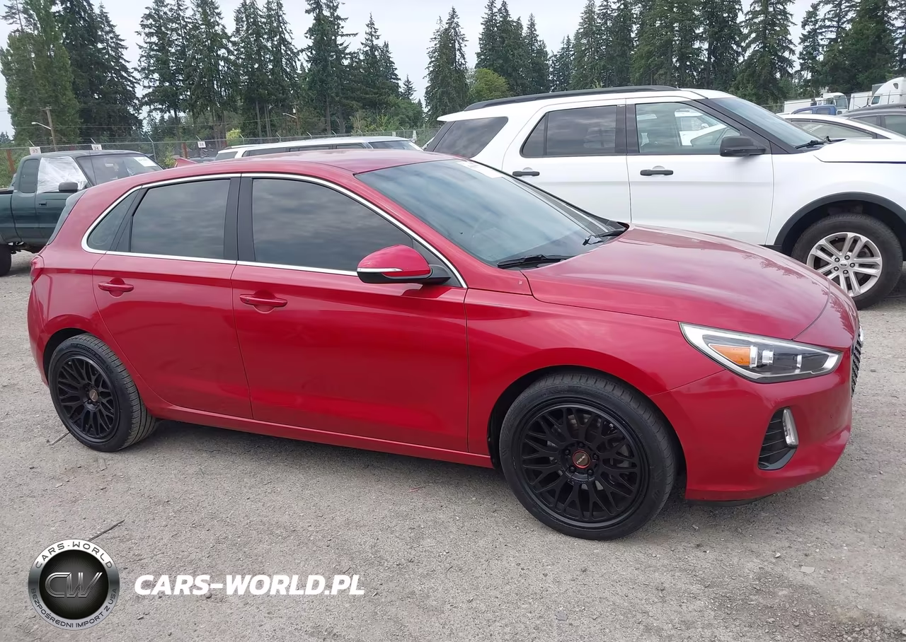 2018 Hyundai Elantra Gt Sport VIN:KMHH55LC4JU020037 - 13