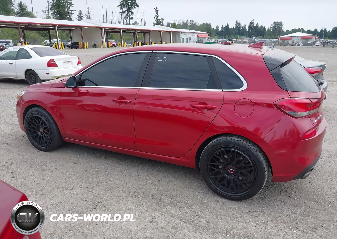 2018 Hyundai Elantra Gt Sport VIN:KMHH55LC4JU020037 - 14