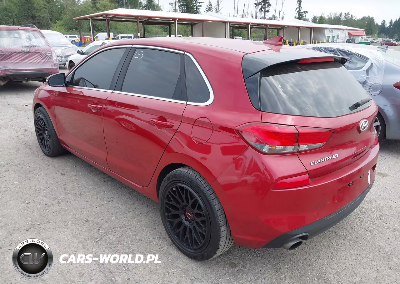 2018 Hyundai Elantra Gt Sport VIN:KMHH55LC4JU020037 - 16