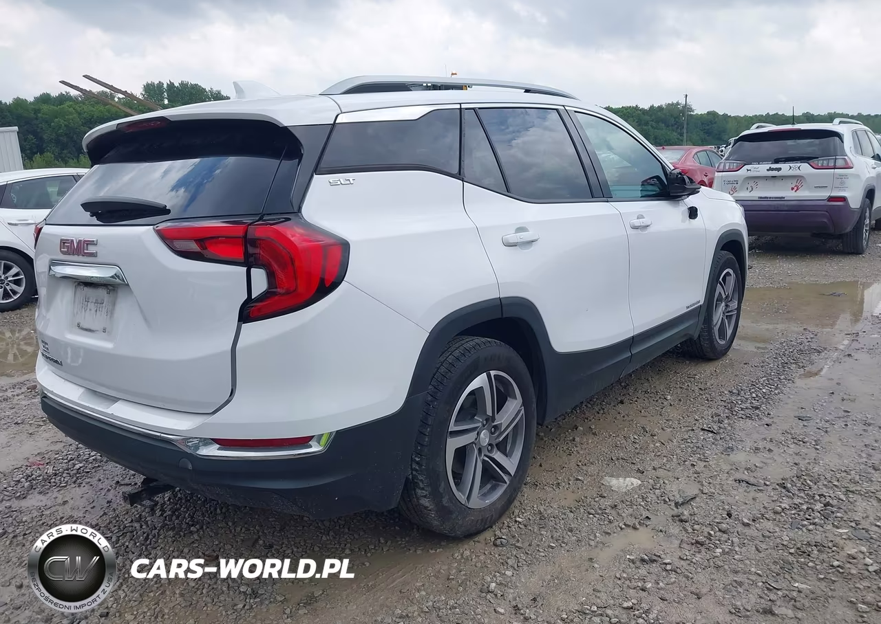 2021 GMC Terrain Fwd Slt VIN:3GKALPEV6ML403244 - 4