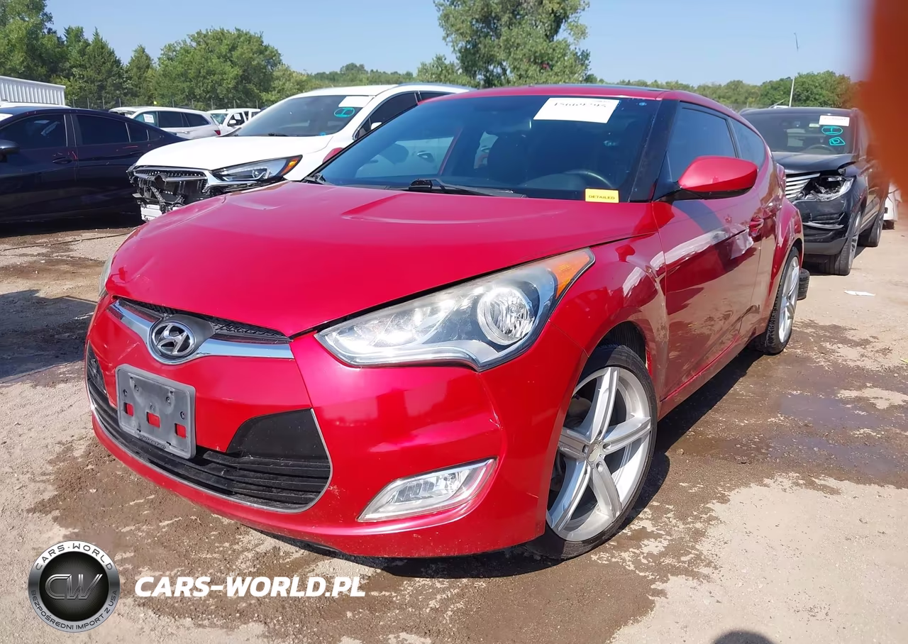 2016 Hyundai Veloster VIN:KMHTC6AD0GU289100 - 2