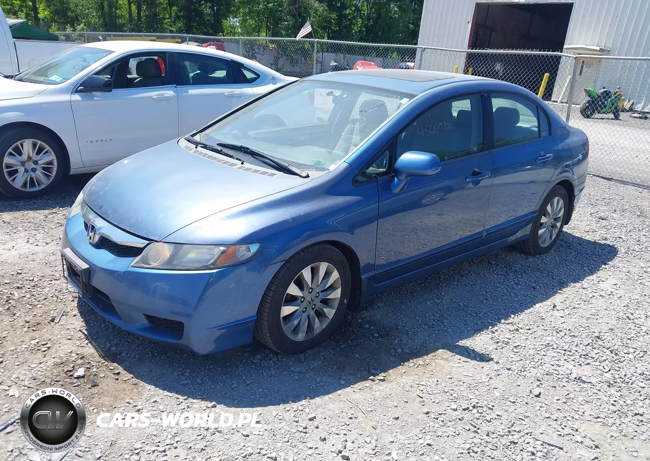 2009 Honda Civic Ex VIN:2HGFA16839H539376 - 2