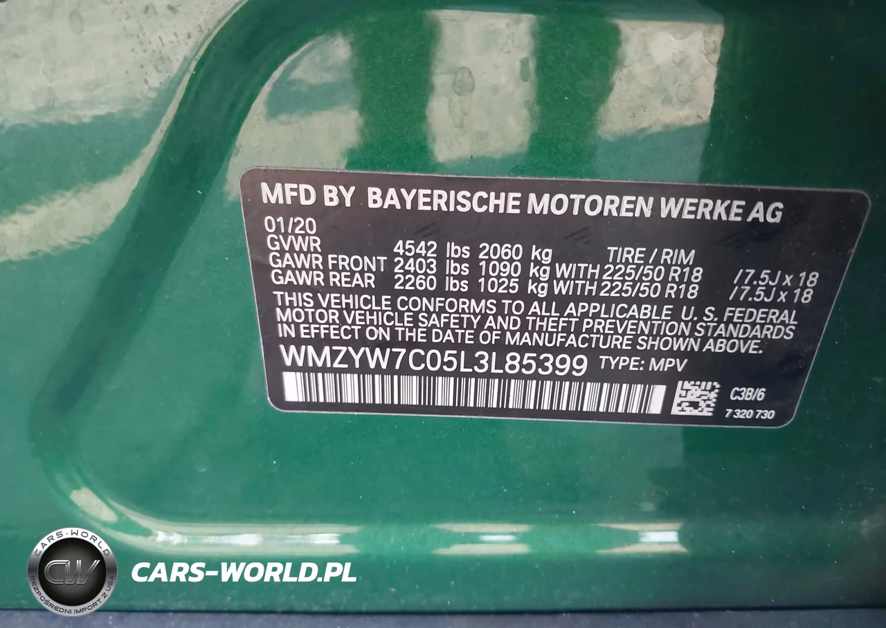 2020 Mini Countryman Cooper S VIN:WMZYW7C05L3L85399 - 9