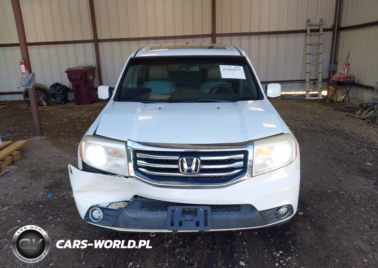 2012 Honda Pilot Ex-L VIN:5FNYF4H75CB030644 - 12