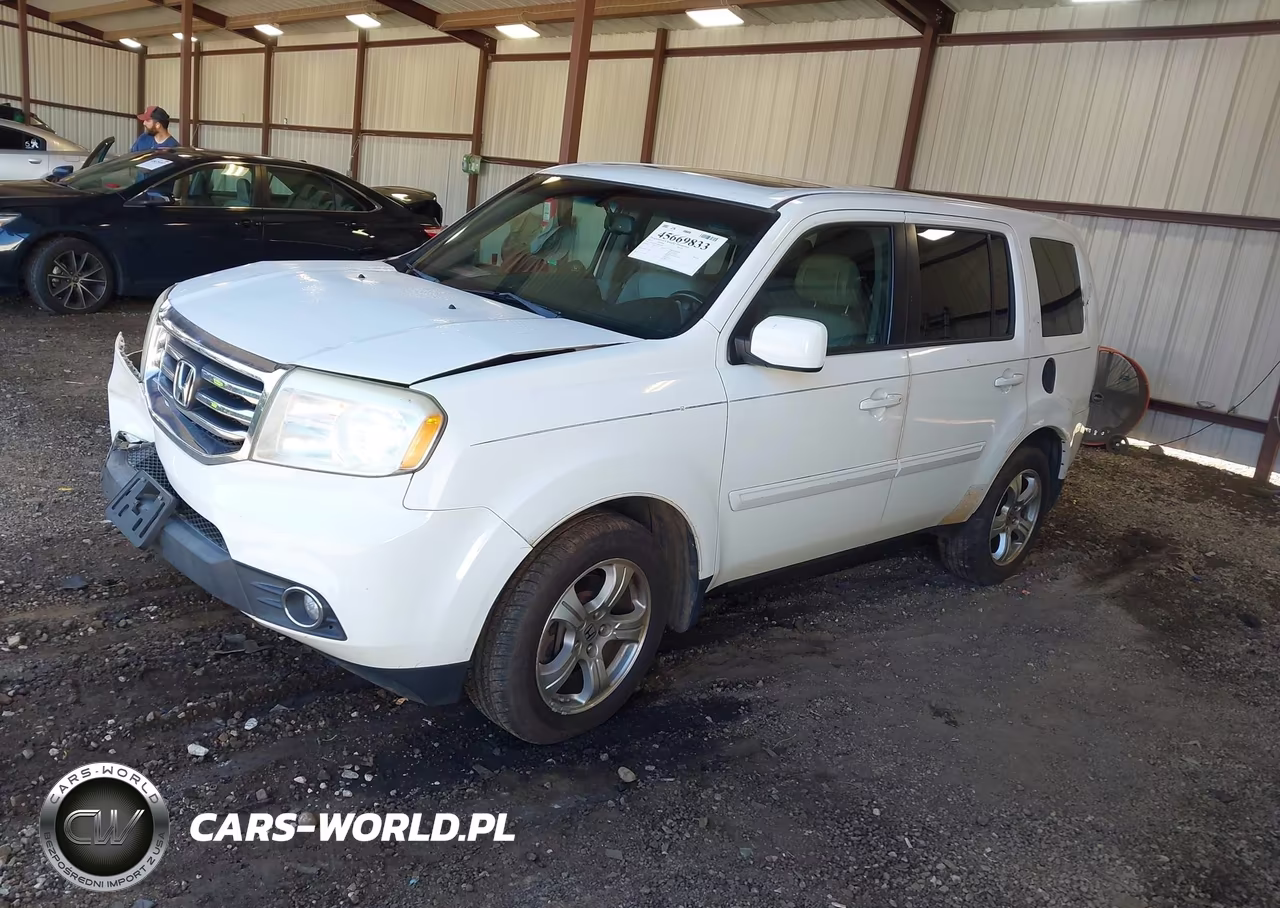 2012 Honda Pilot Ex-L VIN:5FNYF4H75CB030644 - 2