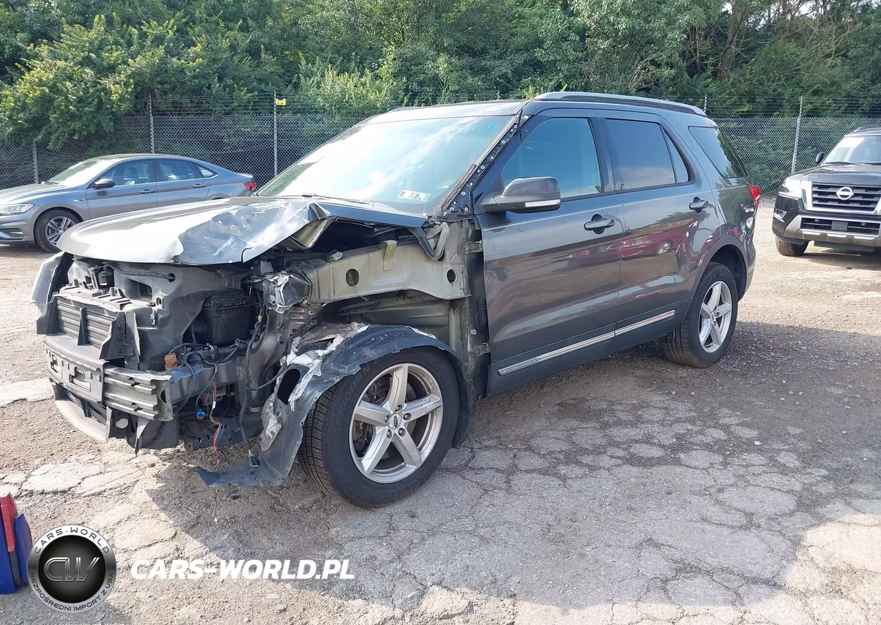 2017 Ford Explorer Xlt VIN:1FM5K8DH3HGA06873 - 2