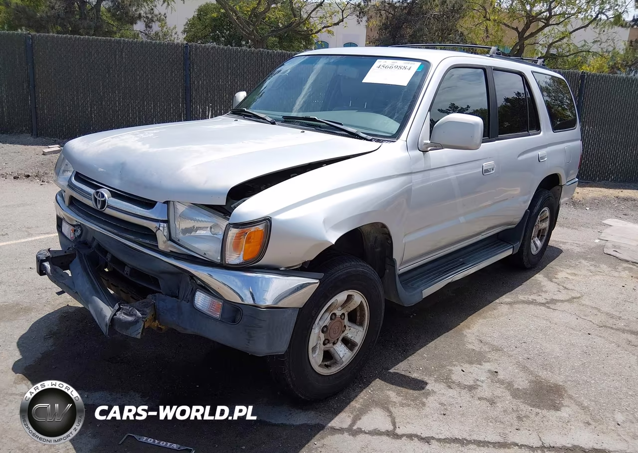 2002 Toyota 4Runner Sr5 V6 VIN:JT3GN86R620253075 - 2