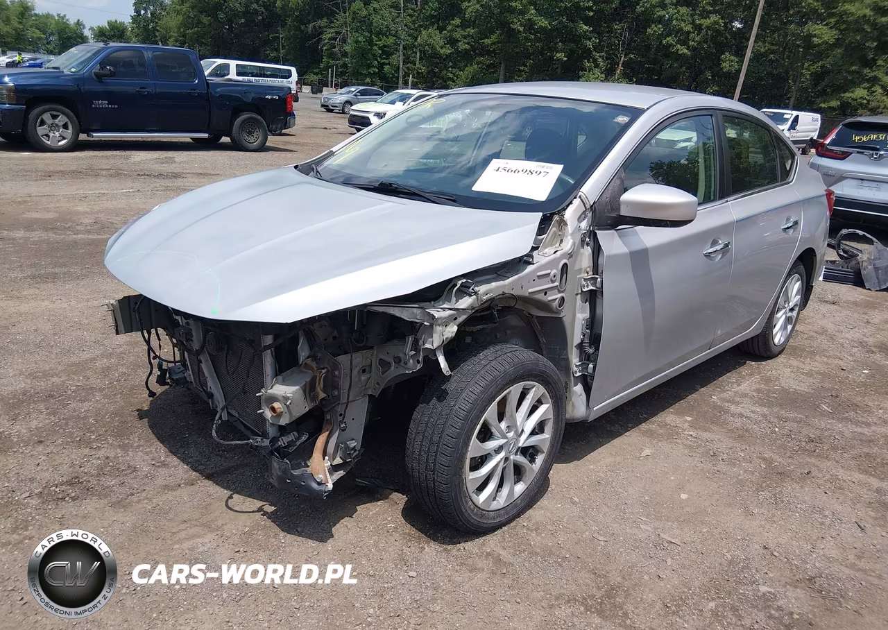 2019 Nissan Sentra S VIN:3N1AB7AP4KY240439 - 2