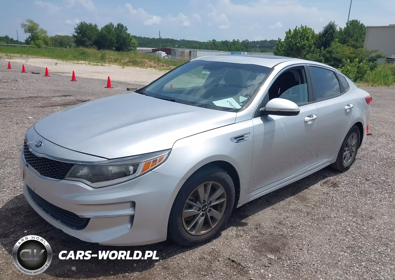 2016 Kia Optima Lx Turbo VIN:5XXGT4L14GG105165 - 2
